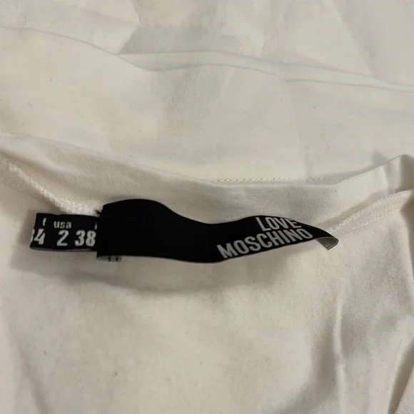 LOVE Moschino T-shirt Size 38 (US 2) - Picture 4 of 4